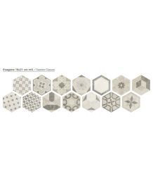 Decor Gresie Hexagonala Bibulca Clasic 18x21 cm