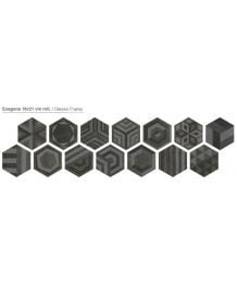 Decor Gresie Hexagonala Bibulca Frame 18x21