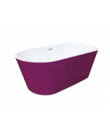 Cada Freestanding Lylly Purple 170x79,5 cm