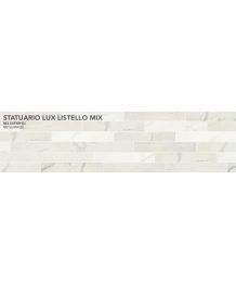 Gresie Statuario Lux Listello Mix 20x120 cm