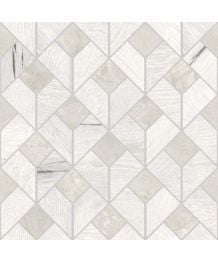 Gresie Timewood Flip Mosaic White 29x29