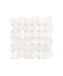 Gresie Spyder White Mozaic Impletit  30x30 cm