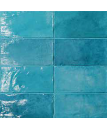 Faianta ABK Poetry Colors Turquoise Lucios Brick 7,5x15 cm