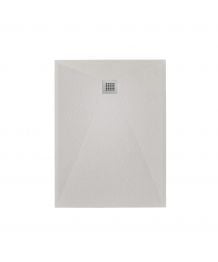 Cadita Dus Compozit Roca Crem 70x100 cm 