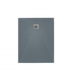 Cadita Dus Compozit Roca Gri 70x90 cm 