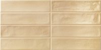 Gresie Portelanata Brick Faetano Ghiaccioli Vaniglia Lucios 6x25 cm