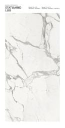 Lastra Gresie Statuario Lux mat 120x280x0,6 cm