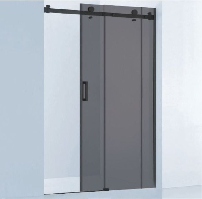 Usa Dus Culisanta Wst 01 Profil Negru Sticla Fumurie 145-165x200 cm