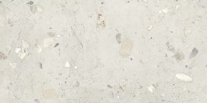 Gresie Portelanata Decor I Cementi White Ciottolo 60x120 cm