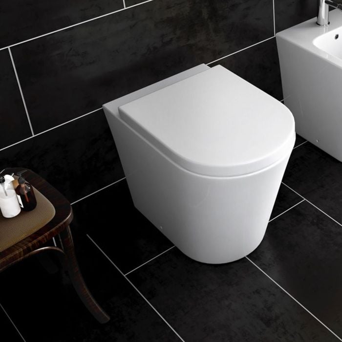 Vas WC Seria Kama Rimless la Perete Cu Capac Soft Close