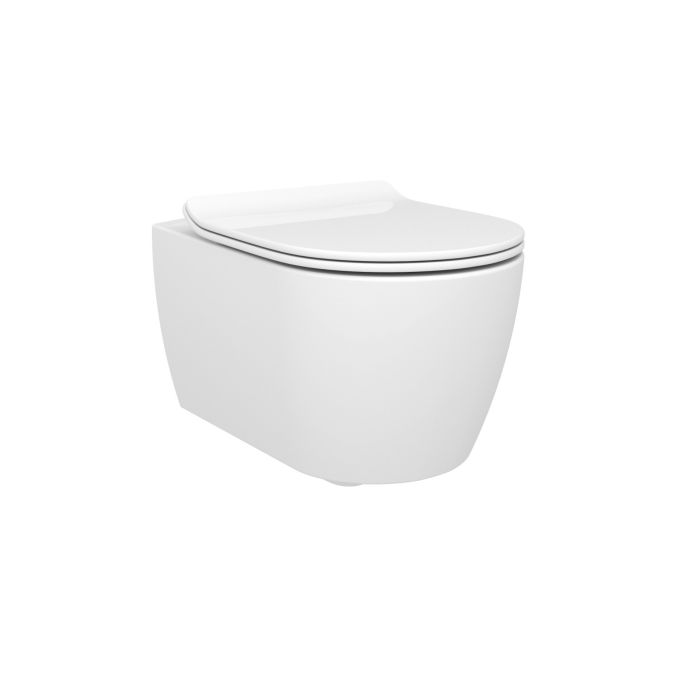 Vas WC Rimless Suspendat Amsterdam cu Capac Soft-Close Sanimed