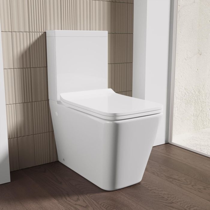 Vas WC La Perete cu Rezervor Duero si Capac Soft-Close