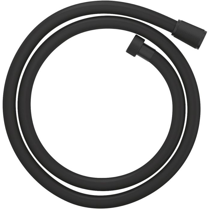 Furtun De Dus Grohe SilverFlex Finisaj Negru Mat 1,25 m