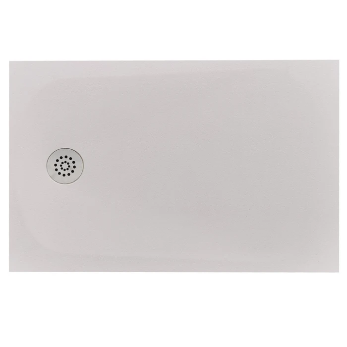 Cadita Dus Compozit Tonda Crem 80x120 cm