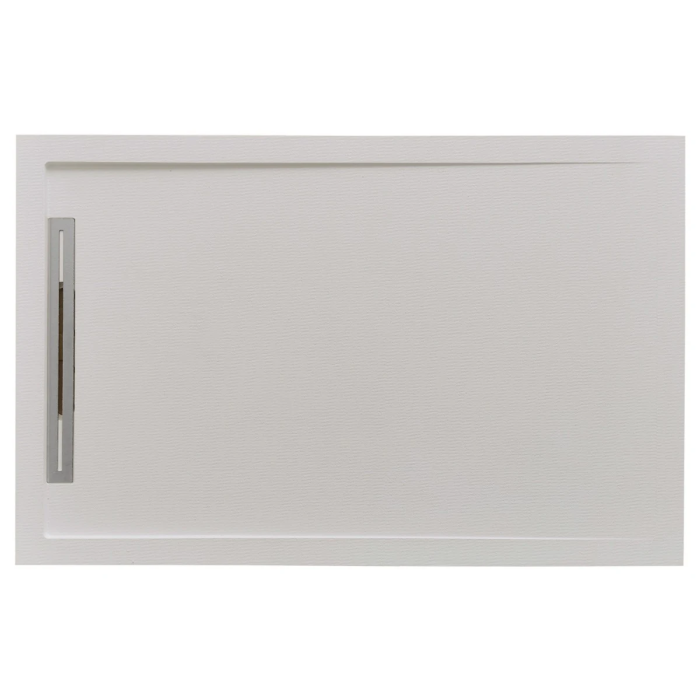Cadita Dus Compozit cu Rigola Unika Crem 80x120 cm