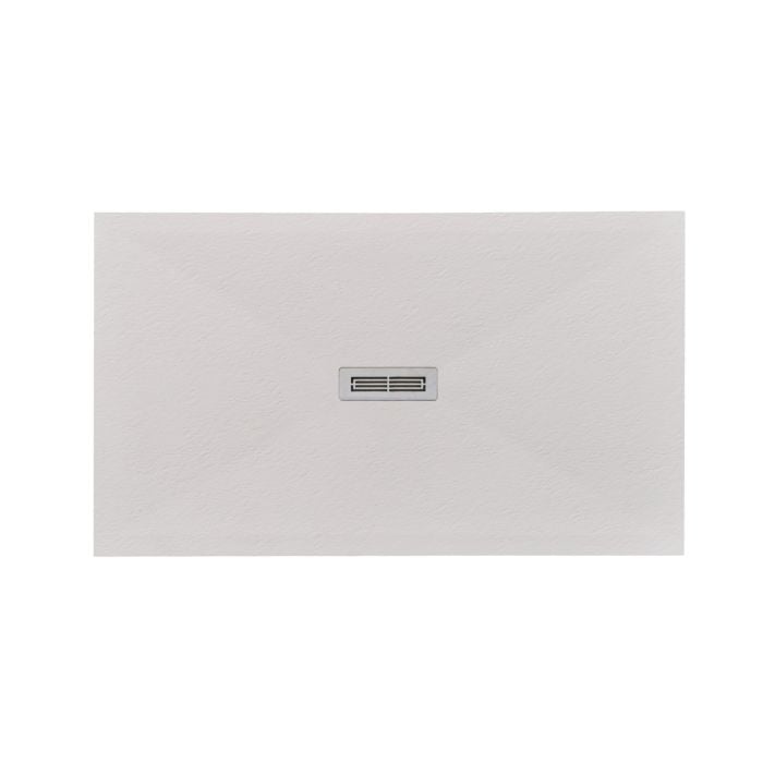 Cadita Dus Compozit Quadra Crem 70x120 cm