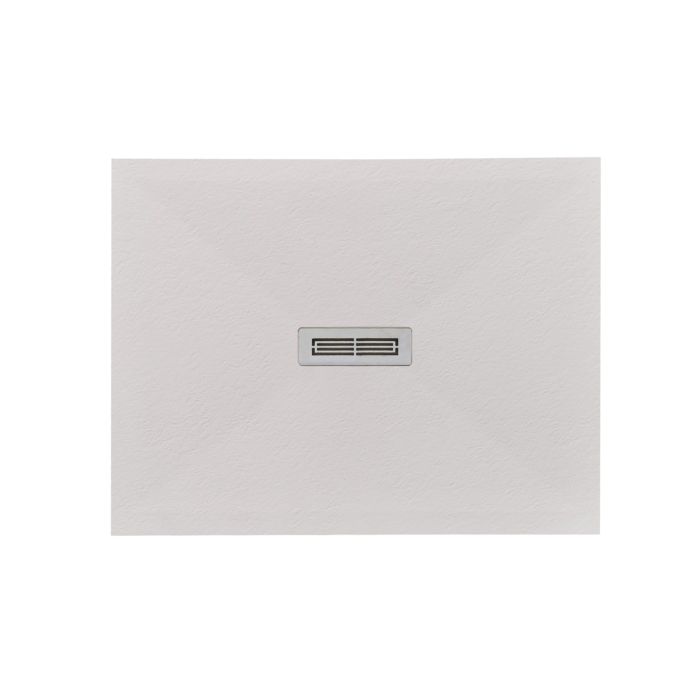 Cadita Dus Compozit Quadra Crem 80x100 cm
