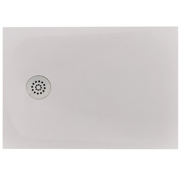 Cadita Dus Compozit Tonda Crem 70x100 cm