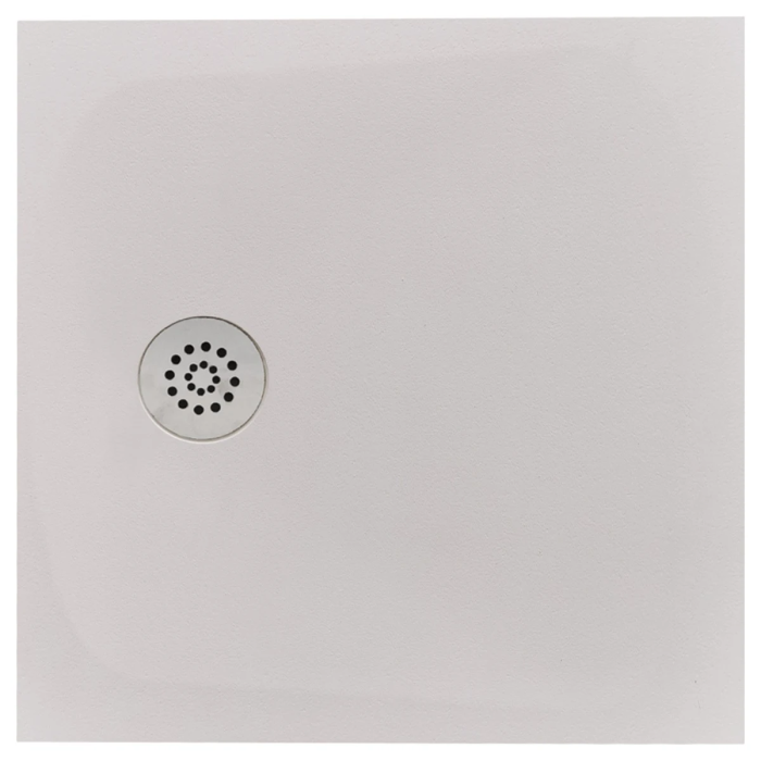 Cadita Dus Compozit Tonda Crem 80x80 cm