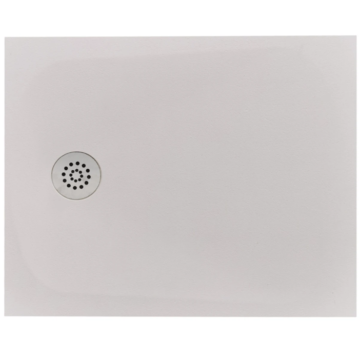 Cadita Dus Compozit Tonda Crem 80x100 cm