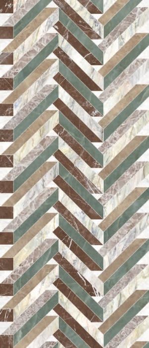 Lastra Gresie ABK Sensi Fantasy Volumes 120x280 cm Lucios 3D