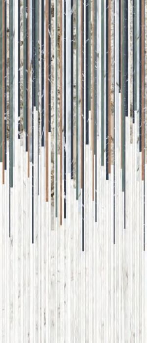 Lastra Gresie ABK Sensi Fantasy Sticks 120x280 cm Lucios 3D