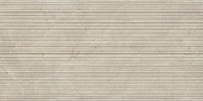 Gresie Portelanata Decor Riflat Calcis Visone Stripe 60x120 cm