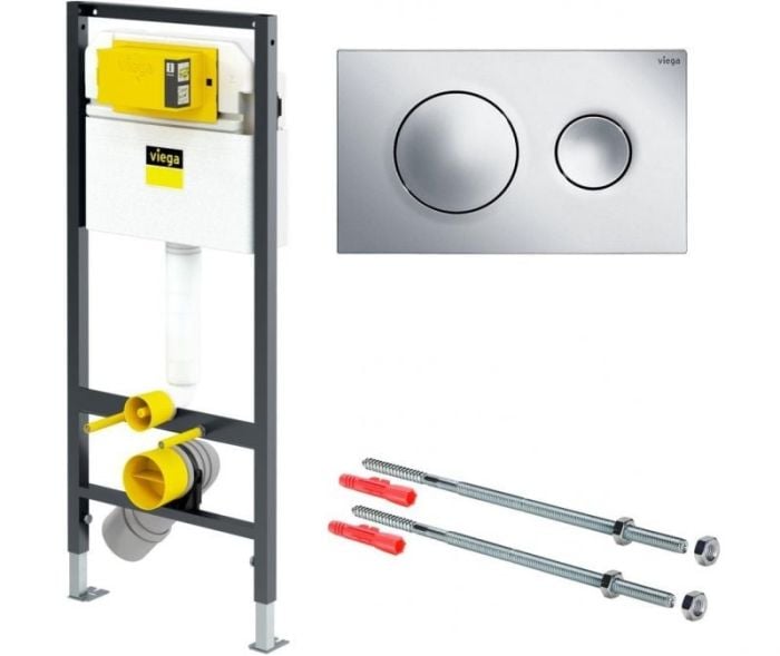 Kit rezervor WC Incastrat Viega Prevista Dry 49x112 cm