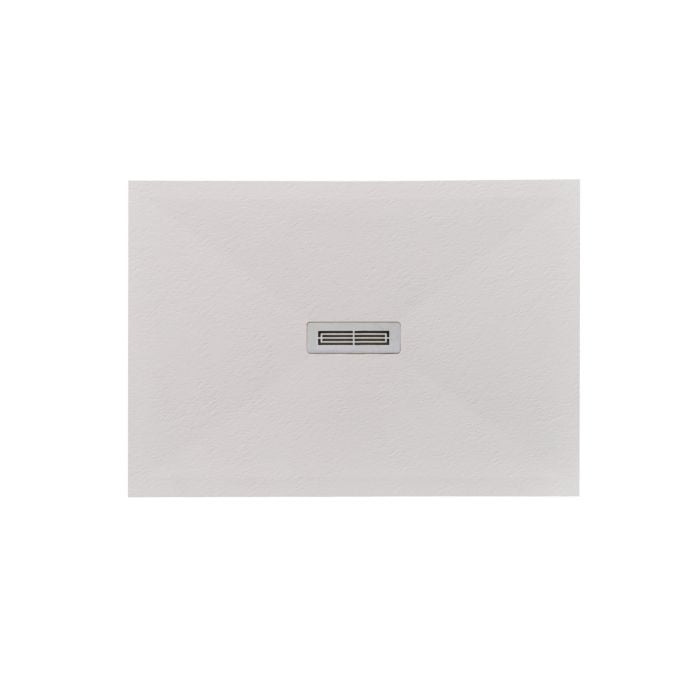 Cadita Dus Compozit Quadra Crem 90x120 cm