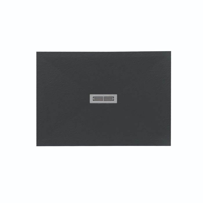 Cadita Dus Compozit Quadra Negru 90x120 cm