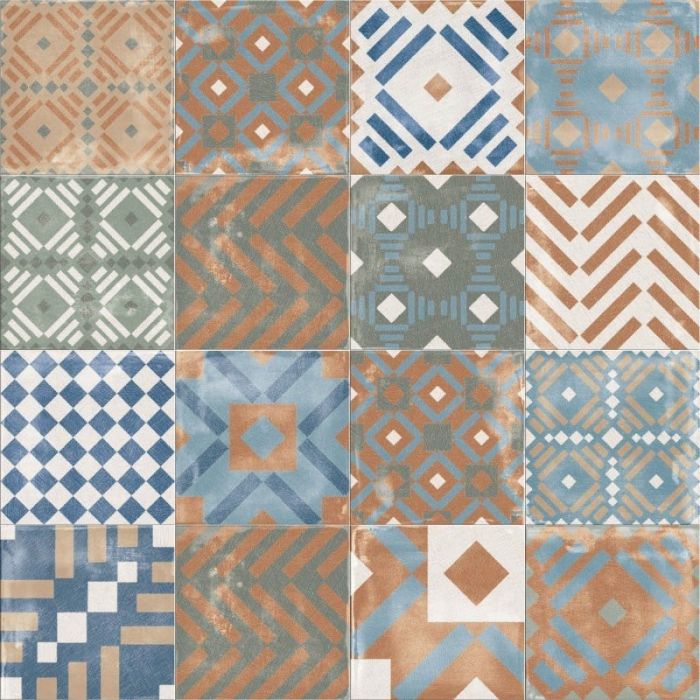 Gresie Abk Labyrinth Mix Multicolor 20x20 cm