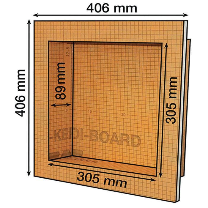 Nisa Baie Prefefabricata Schluter Kerdi Board N 40x40 cm