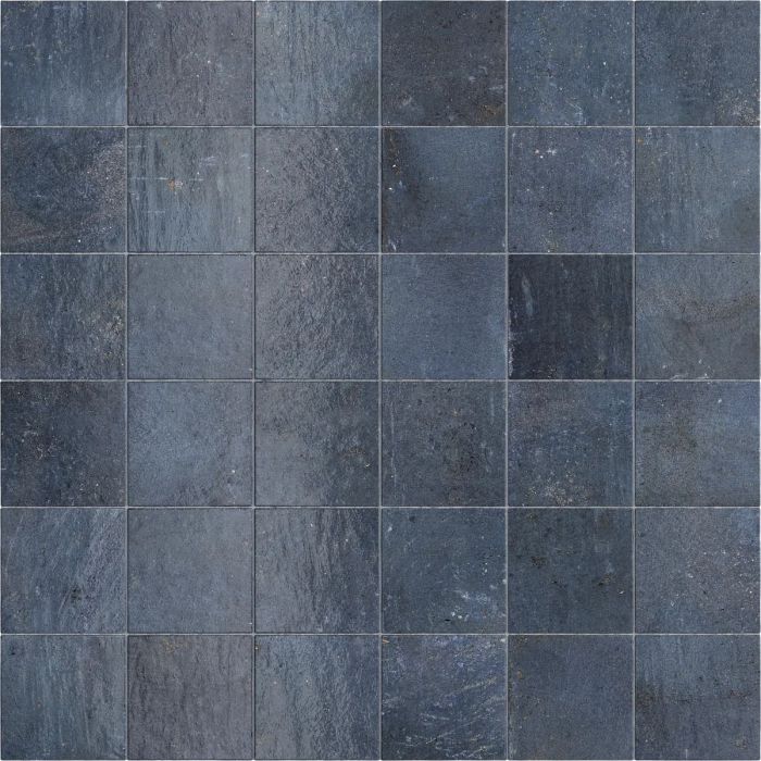 Faianta Portelanata Pixel Blue Lucios 10x10cm