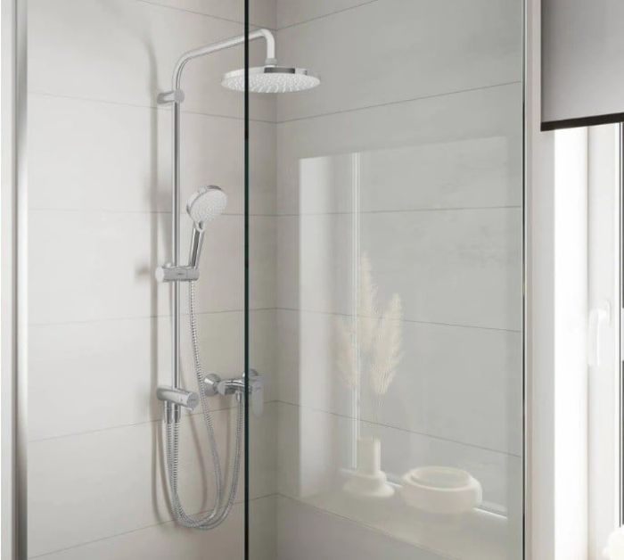 Baterie Dus Hansgrohe Vernis Blend Finisaj Crom