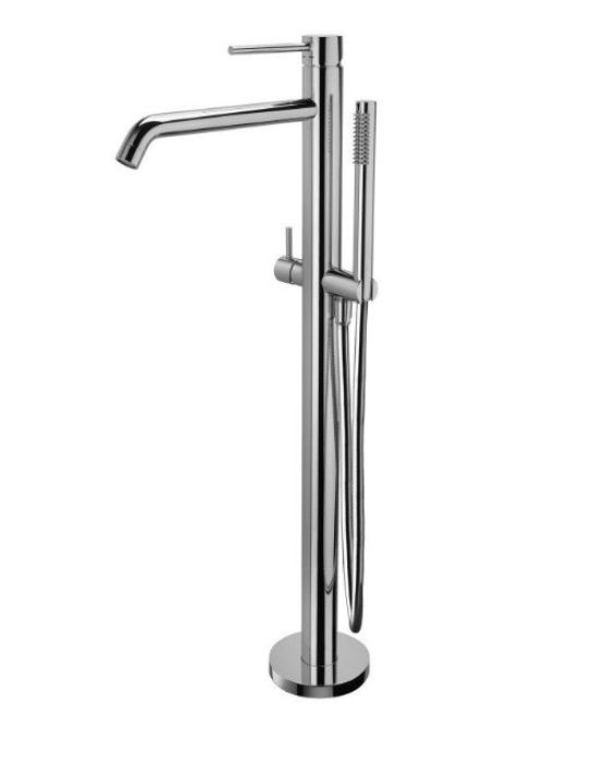 Baterie Cada Freestanding Paffoni Light Finisaj Crom