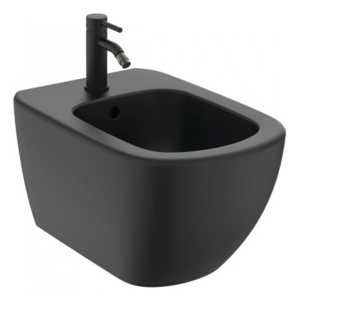 Bideu Suspendat Tesi Ideal Standard Negru Mat