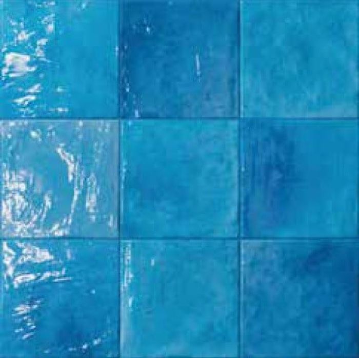 Faianta ABK Poetry Colors Blue Lucios 10x10 cm