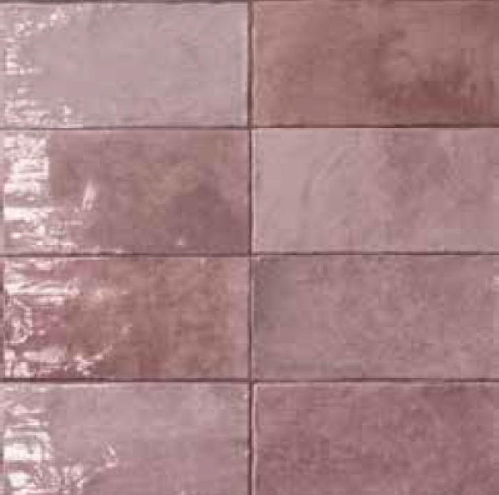 Faianta ABK Poetry Colors Blush Lucios Brick 7,5x15 cm