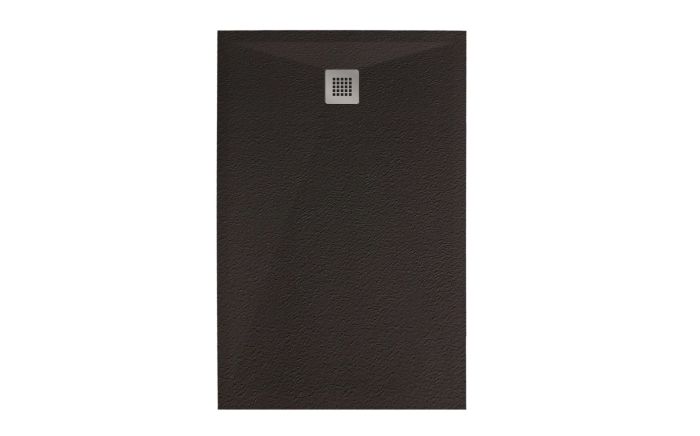 Cadita Dus Compozit Forma Negru 120x70 cm