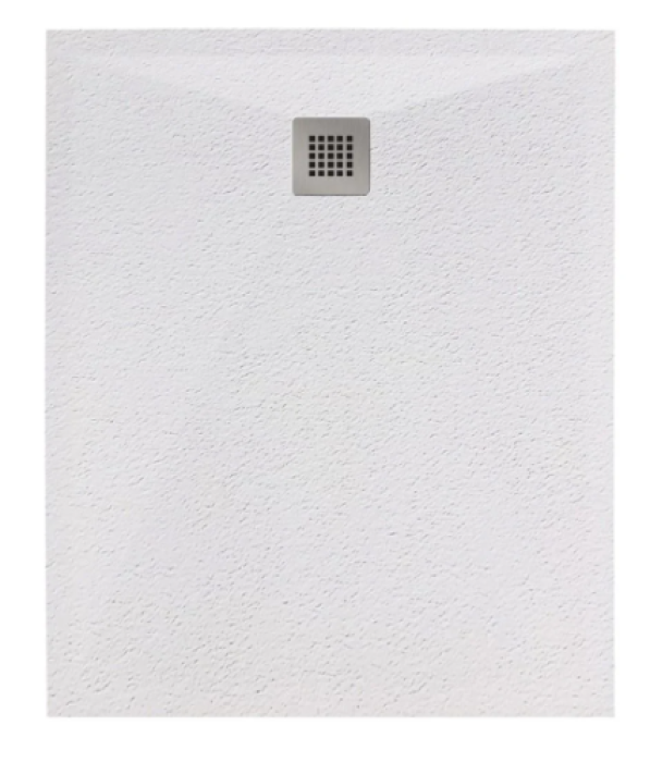 Cadita Dus Compozit Forma Alb 140x90 cm