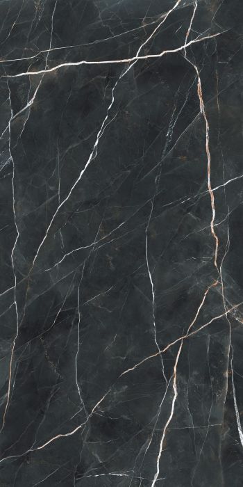 Gresie Calacatta Black Lucios 120x280x0,6 cm