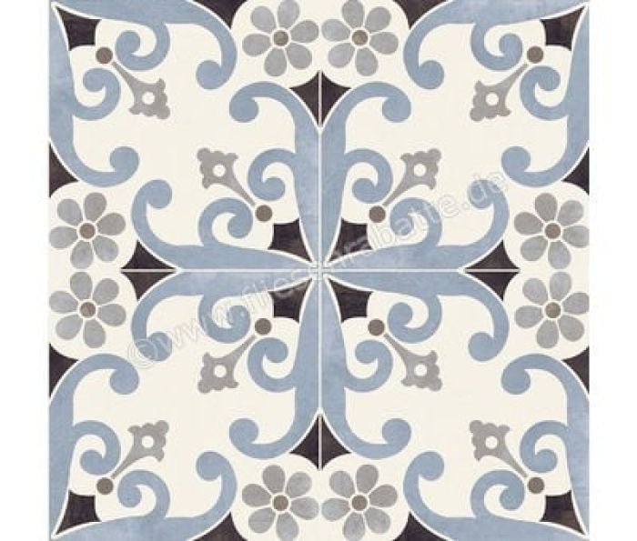Gresie Decorata Paris Montmartre Blu 20x20 cm