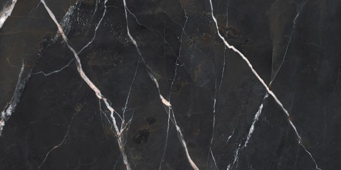 Gresie Calacatta Black Lucios 40x80 cm