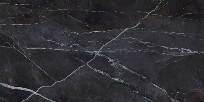Gresie Calacatta Black Mat 60x120 cm