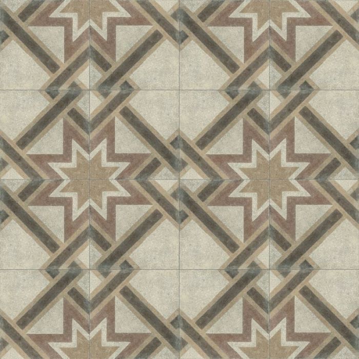 Gresie Decorata Play Concrete Retro A 20x20 cm