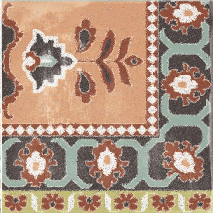Gresie Play Carpet Mix Multicolor 20x20 cm