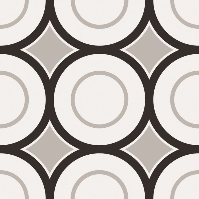 Gresie Patchwork B&W 05 20x20 cm 