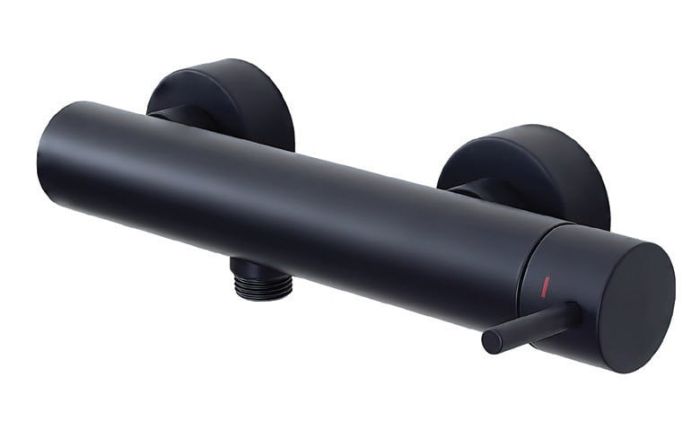 Baterie Dus Extern Paffoni Light Negru Mat