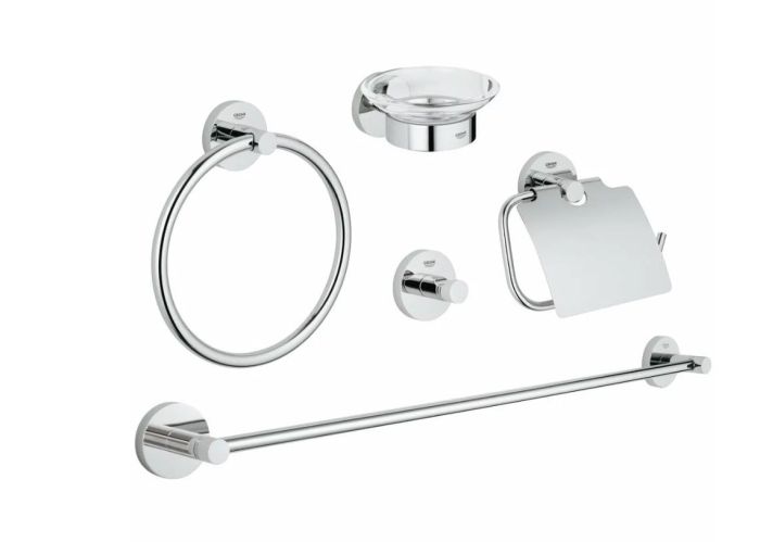Set Accesorii Grohe Essentials Finisaj Crom