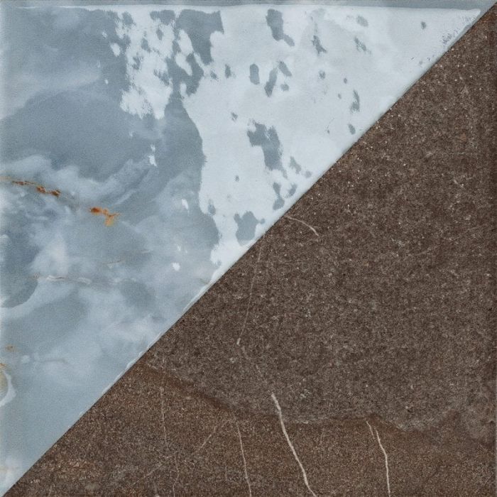 Gresie Portelanata Decor Dimore Eulalia Marrone Imperiale 20x20 cm
